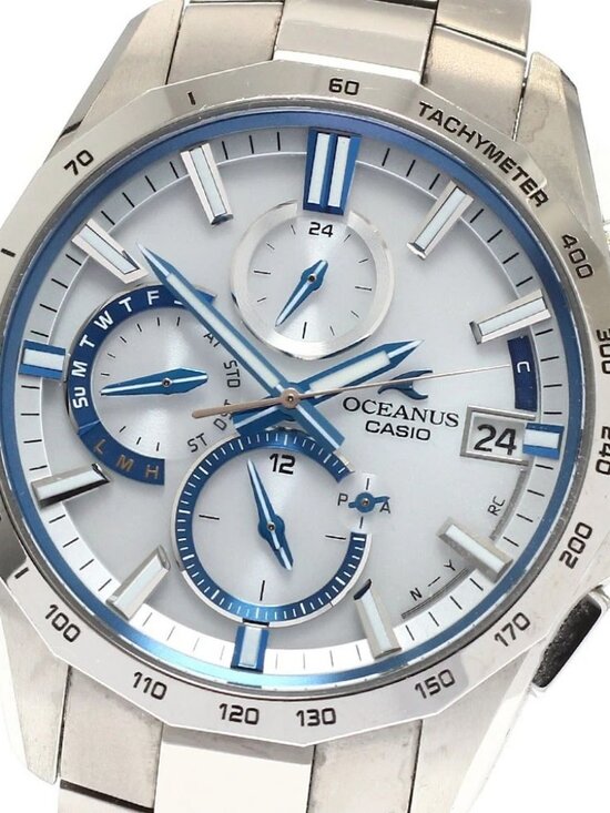 CASIO Oceanus Manta OCW-S4000F-7AJF Solar Powered Radio Men\'s Watch_939609 main image 8